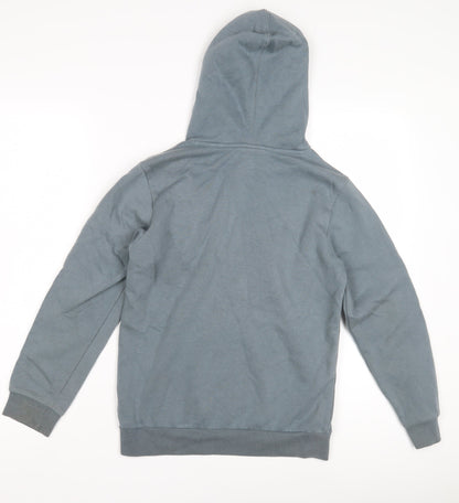 Champion Boys Blue Pullover Hoodie L - Sporty & Stylish