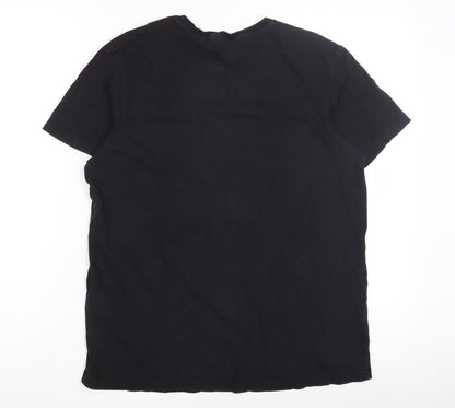 Mens UK Size M Ben Sherman Black  T-Shirt