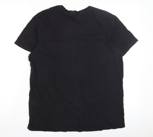 Mens UK Size M Ben Sherman Black  T-Shirt