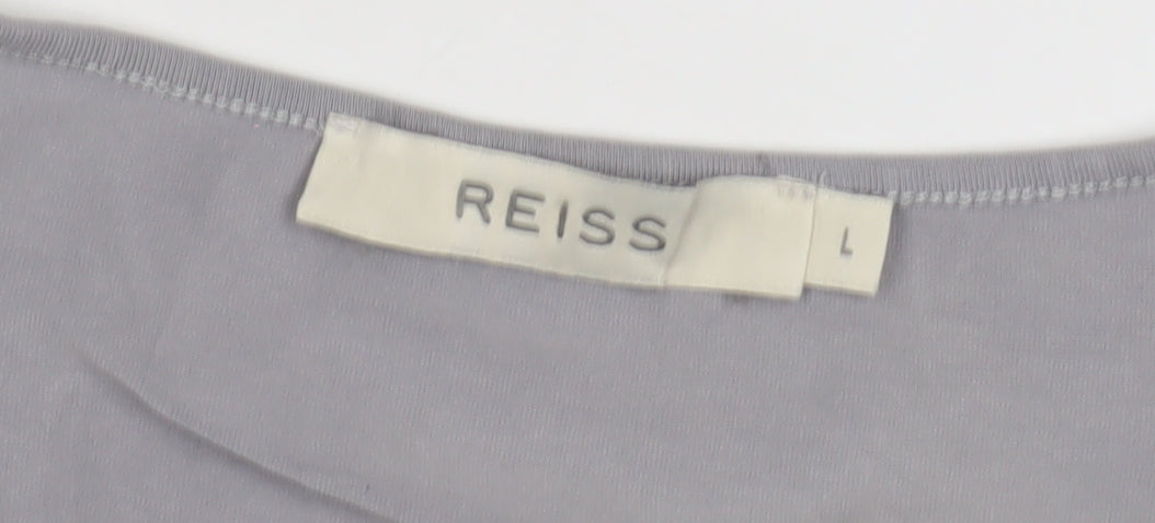 Womens UK Size L Reiss Grey  T-Shirt