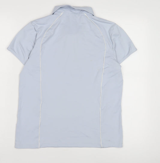 Calvin Klein Women's Blue Polo Shirt Size M