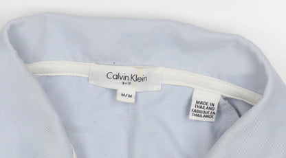 Calvin Klein Women's Blue Polo Shirt Size M