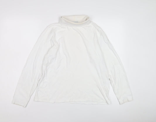 Womens UK Size L Lyle & Scott White  T-Shirt
