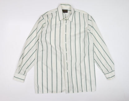 Mens UK Collar Size 15.5 Henry Bannerman Smart White  Dress Shirt