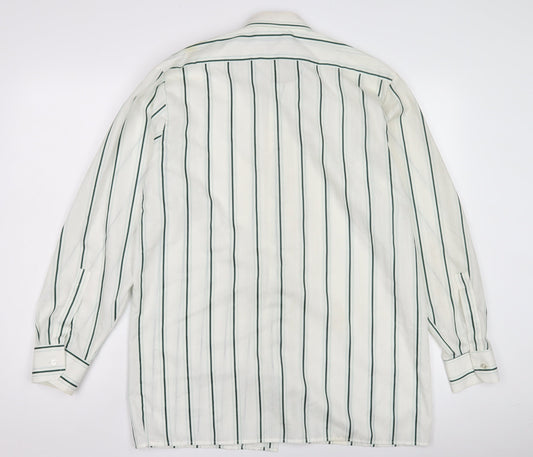 Mens UK Collar Size 15.5 Henry Bannerman Smart White  Dress Shirt