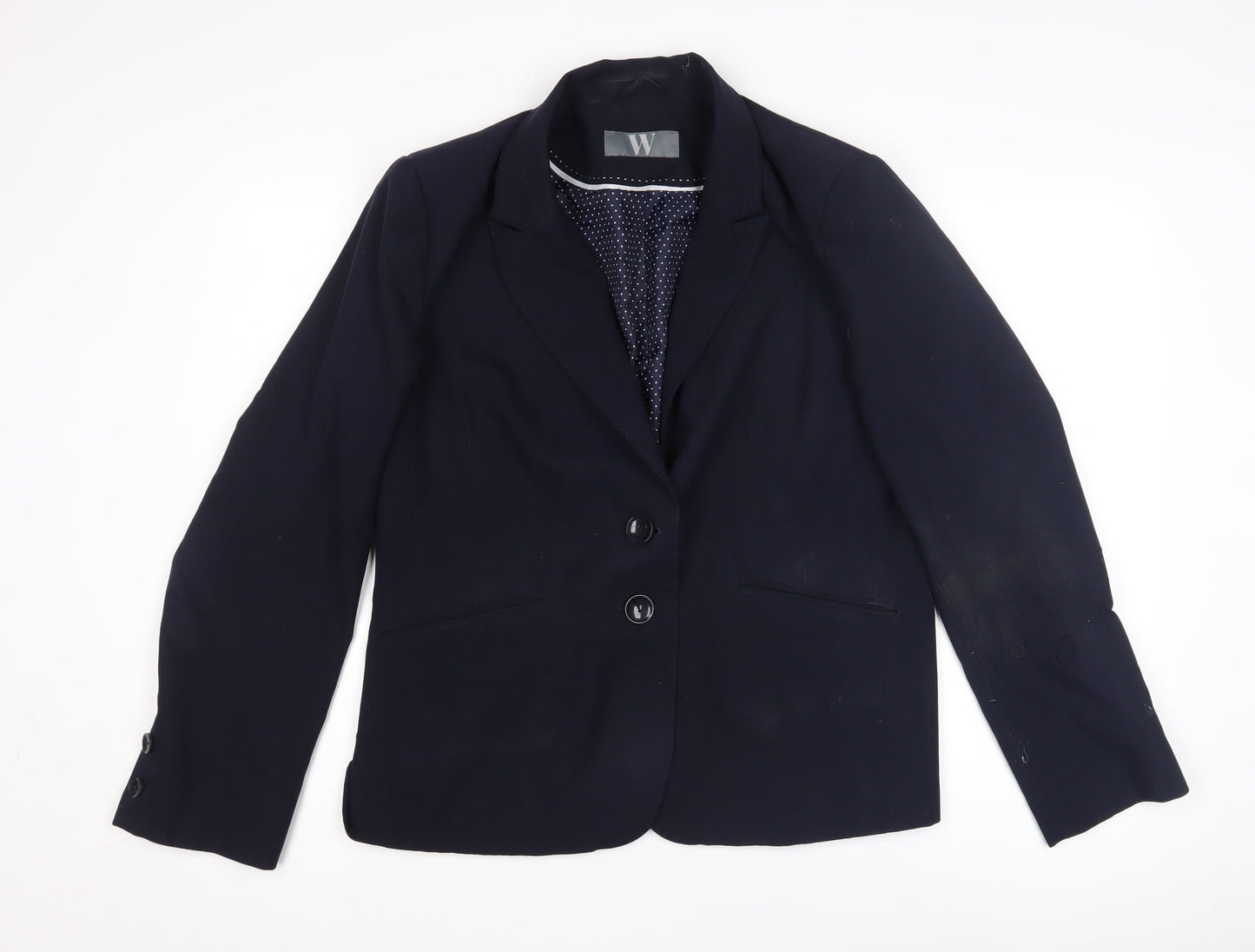 Womens UK Size 18 BHS Blue Basic Jacket