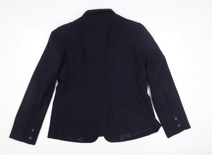 Womens UK Size 18 BHS Blue Basic Jacket