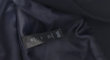 Womens UK Size 18 BHS Blue Basic Jacket