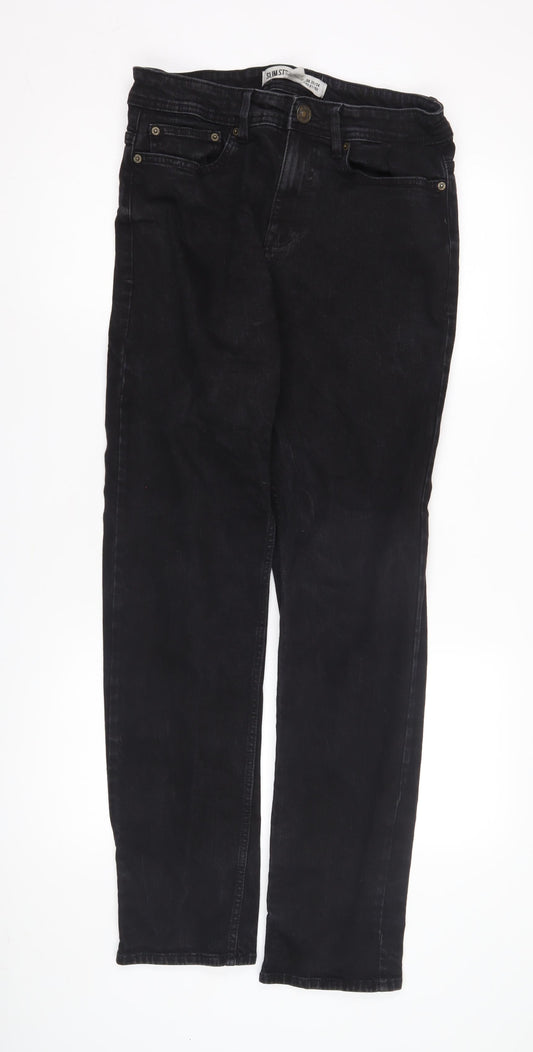 Men's Black Slim Fit Skinny Jeans Size 32