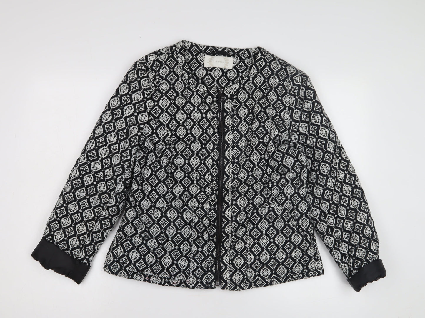 Womens UK Size 14 BHS Black Basic Jacket
