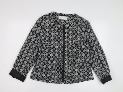 Womens UK Size 14 BHS Black Basic Jacket