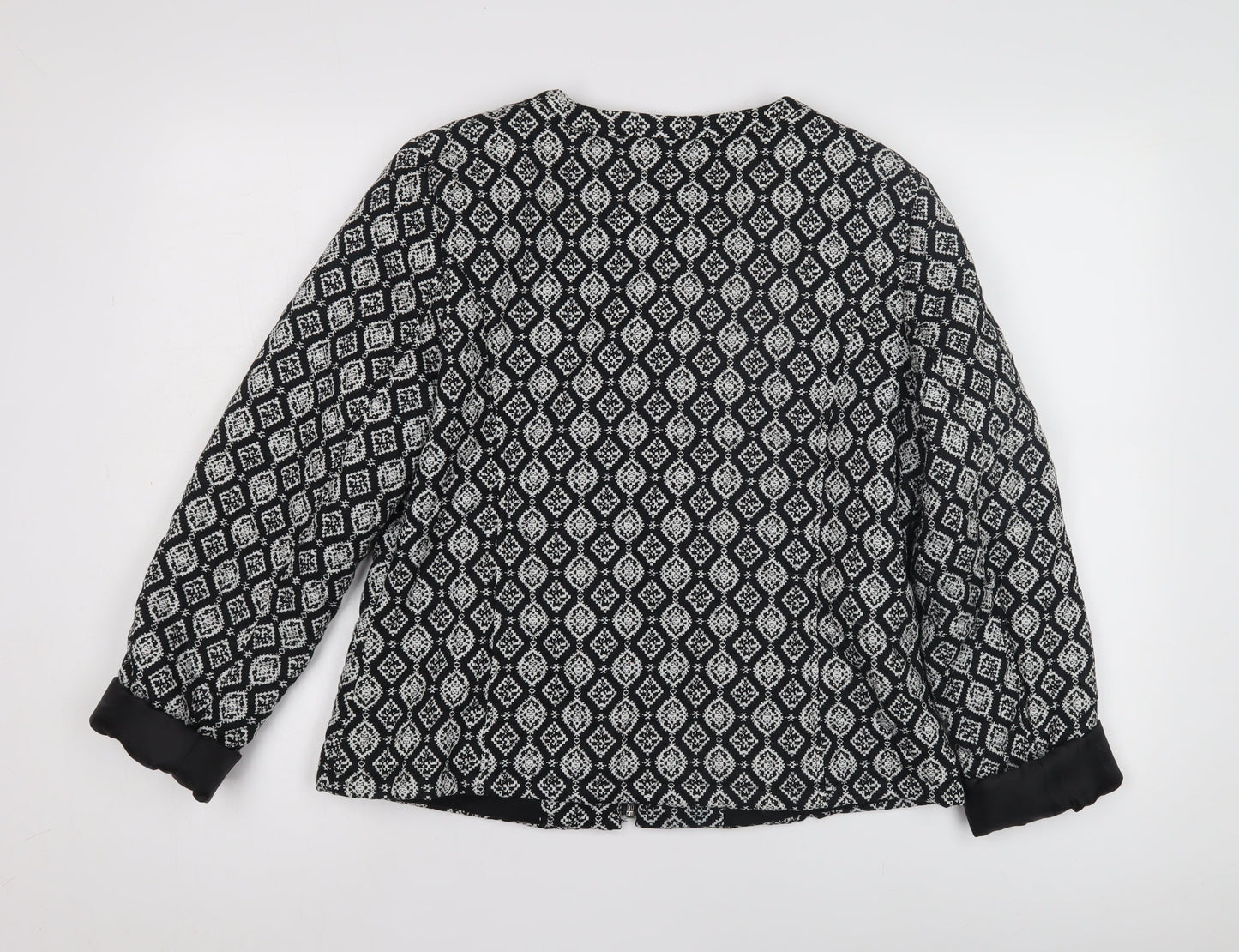 Womens UK Size 14 BHS Black Basic Jacket