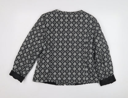 Womens UK Size 14 BHS Black Basic Jacket