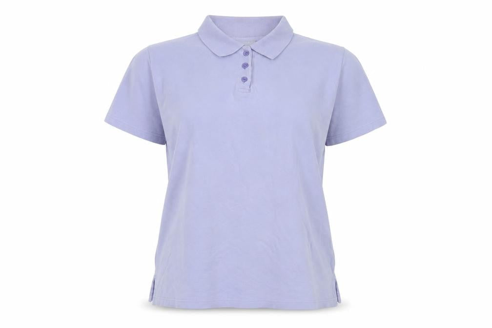 Womens UK Size M Joie de Vivre Purple  Polo