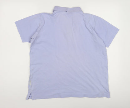 Womens UK Size M Joie de Vivre Purple  Polo