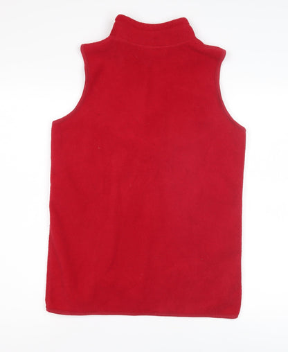 Womens UK Size S EWM Pure Classics Red Gilet