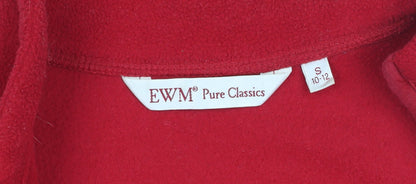 Womens UK Size S EWM Pure Classics Red Gilet
