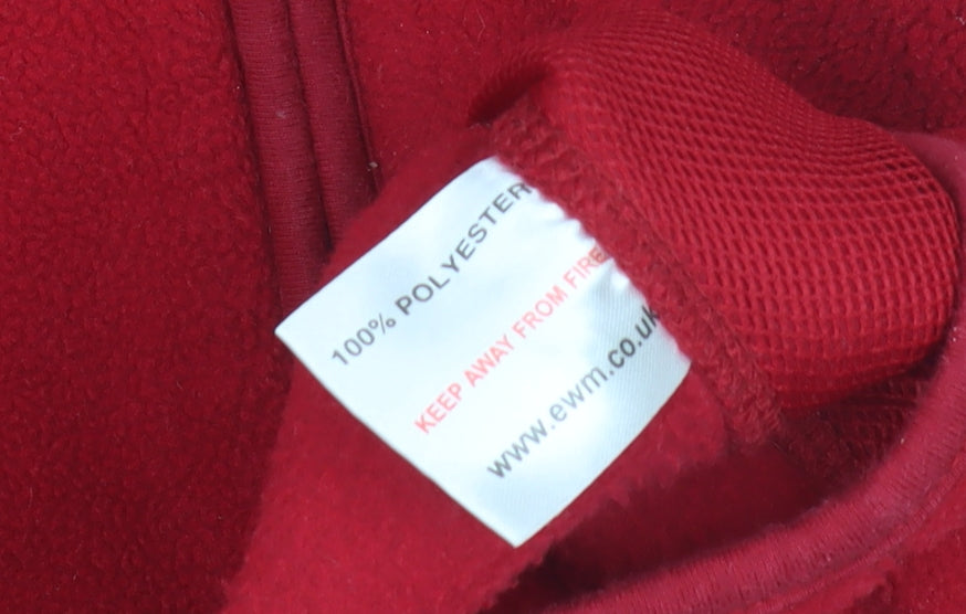 Womens UK Size S EWM Pure Classics Red Gilet