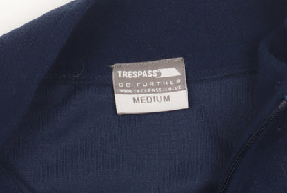 Trespass Men's Blue Fleece Pullover Sweatshirt M