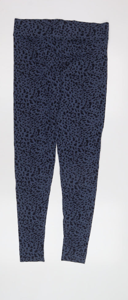 Womens UK Size 12 Marks and Spencer  Leggings Blue Leggings