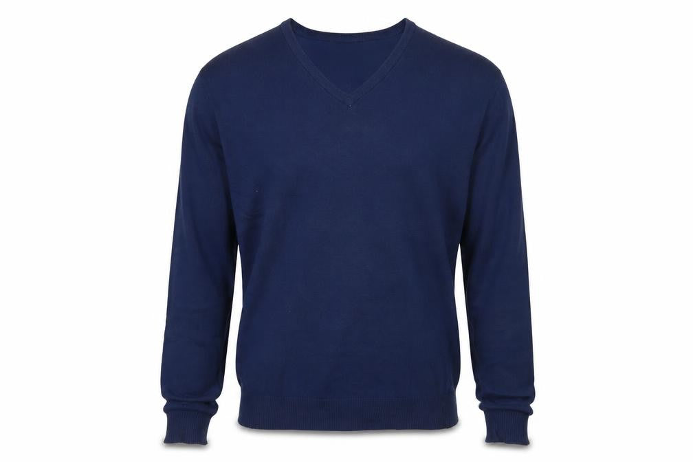 Mens UK Size M Bershka Blue Pullover Jumper