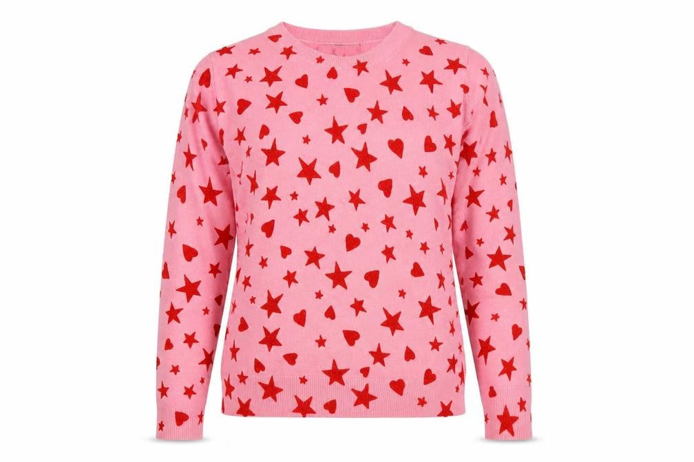 Womens UK Size 12 Marks and Spencer Pink Pullover Jumper