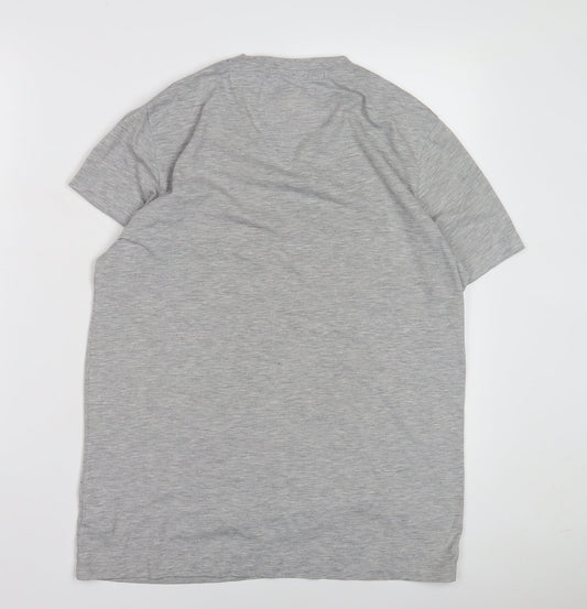 Mantaray Men's Grey Surf Graphic T-Shirt, Size S