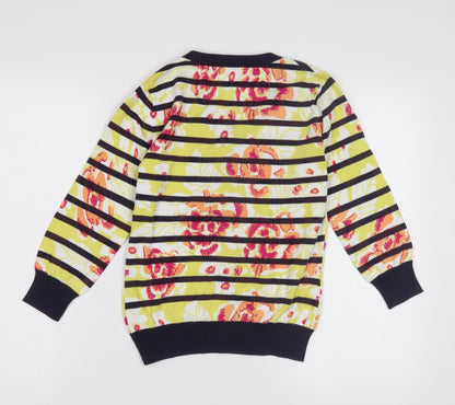 Womens UK Size 10 Marks and Spencer Multicoloured Cardigan Jumper