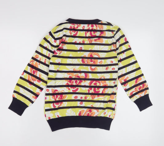 Womens UK Size 10 Marks and Spencer Multicoloured Cardigan Jumper