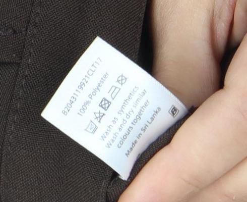 Womens UK Size 12 BM Regular Fit Casual Brown Trousers