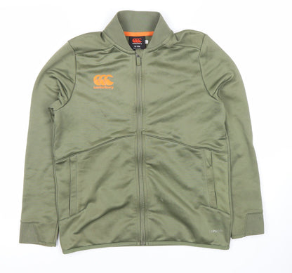 Canterbury Boys Green Full Zip Hoodie 12 Years
