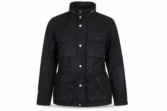 Womens UK Size M H&M Black Parka Coat