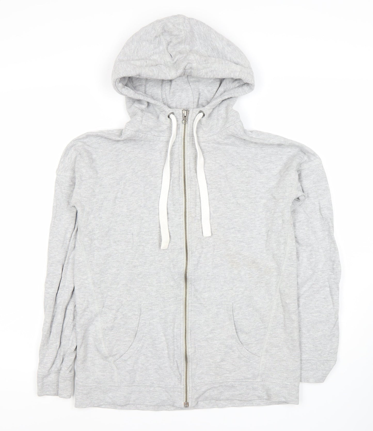 Womens UK Size 6 NEXT Grey Full Zip Hoodie