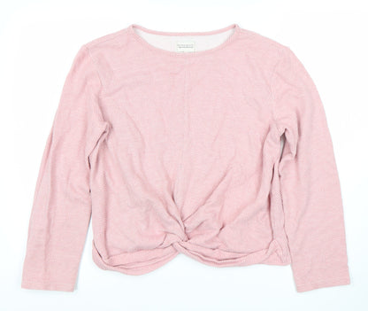 Womens UK Size 8 NEXT Pink Basic T-Shirt