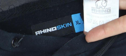 RHINOSKIN Men's Black XL Pullover Hoodie Fleece
