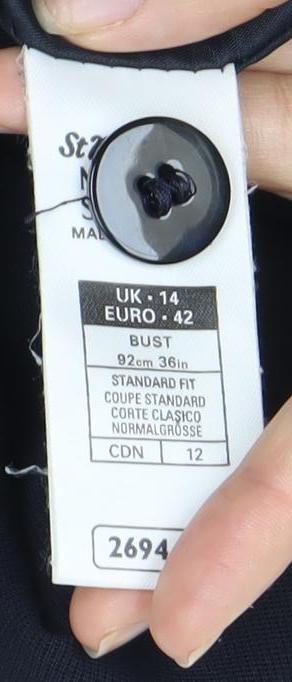 Marks and Spencer Women’s Black Blazer Size 14