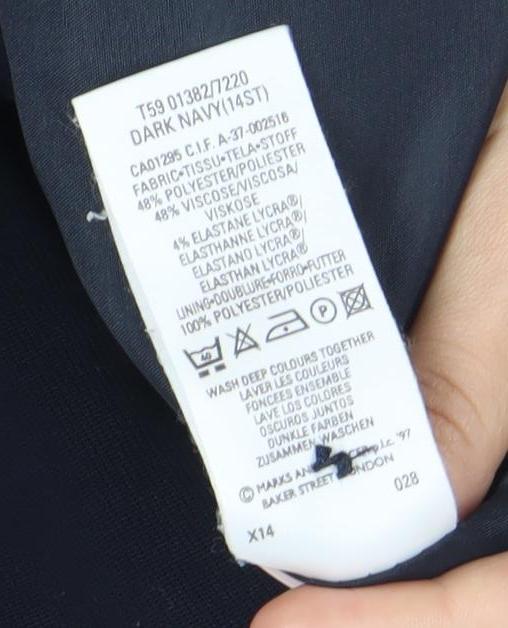 Marks and Spencer Women’s Black Blazer Size 14