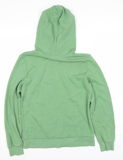 Womens UK Size 8 Marks and Spencer Green Pullover Hoodie