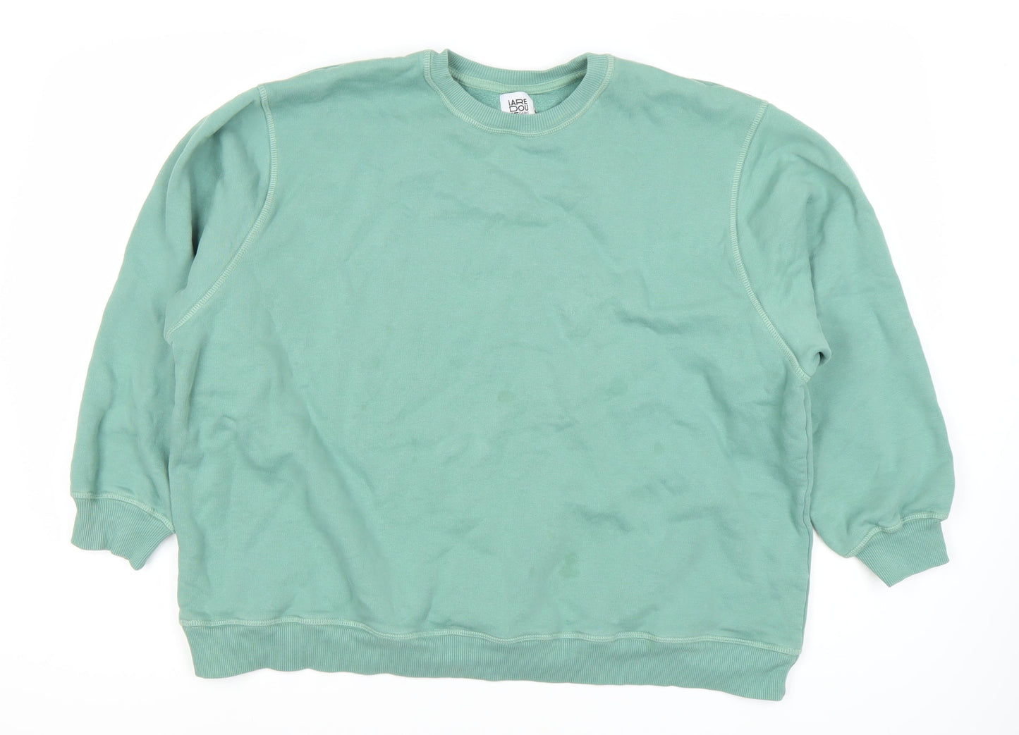 Unisex Green XL Crew Neck Sweatshirt, Casual Comfort