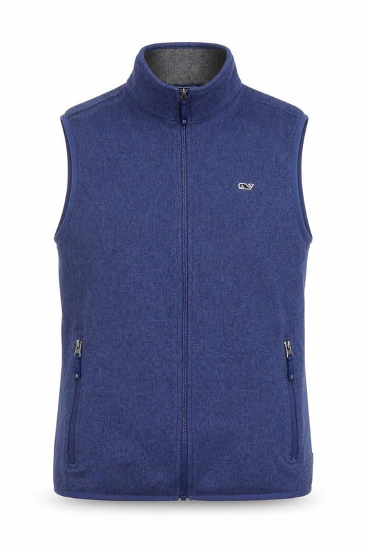 Vineyard Vines Women's Blue XS Full Zip Waistcoat