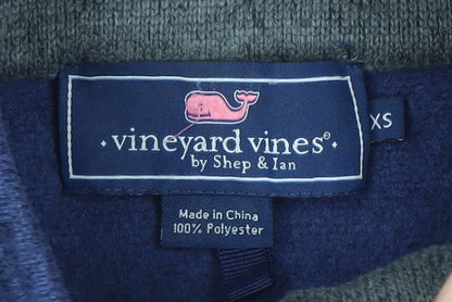 Vineyard Vines Women's Blue XS Full Zip Waistcoat