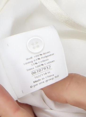 Marks and Spencer Women's Ivory A-Line Midi Skirt