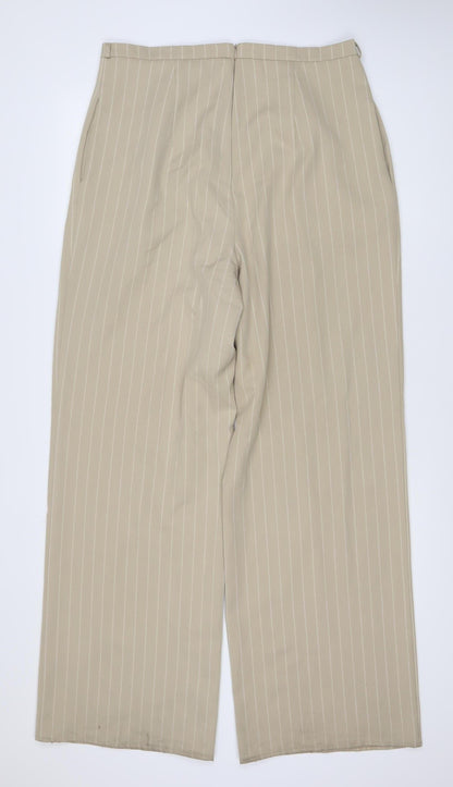 Womens UK Size UK 16 ASOS Regular Fit Business Casual Beige Trousers