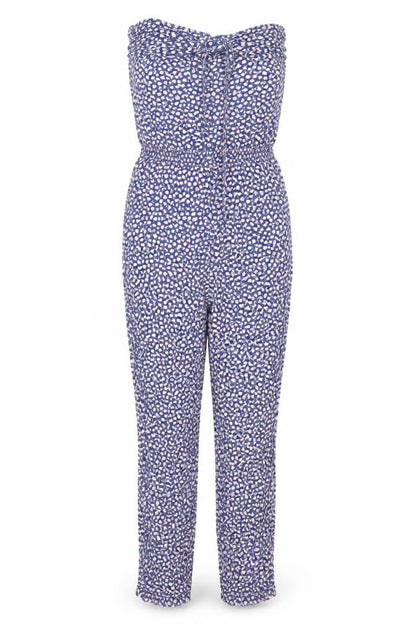 Womens UK Size S Accessorize One-Piece Blue Jumpsuit