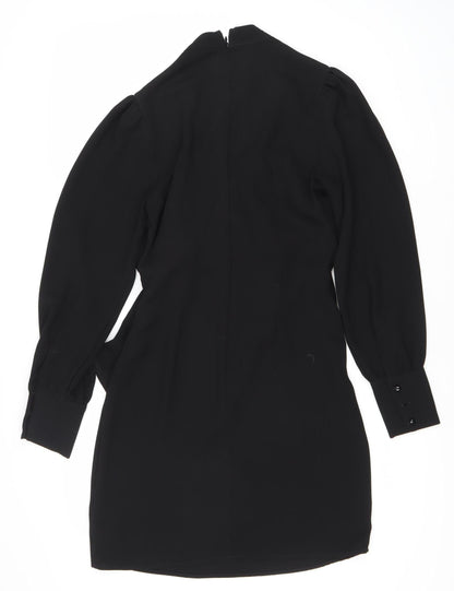 Very Women's Black Dress Size 8 with Bow Accent