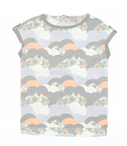 Next Women's Multicoloured Floral Blouse Size 6