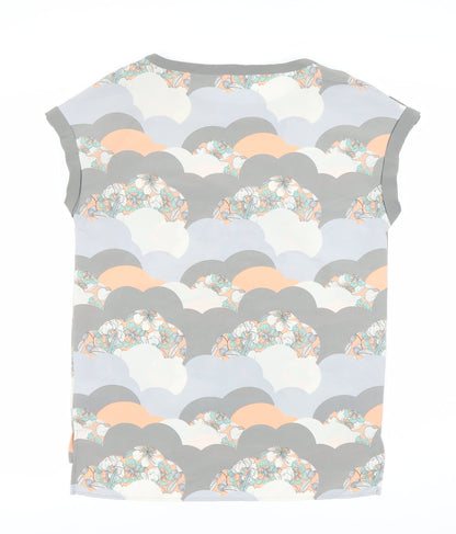 Next Women's Multicoloured Floral Blouse Size 6