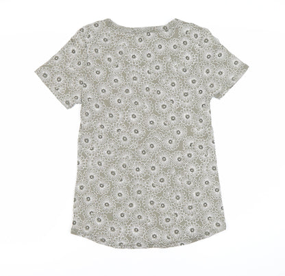 Womens UK Size 12 Marks and Spencer Green  T-Shirt