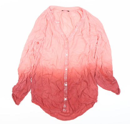 Womens UK Size  Roman Pink  Blouse