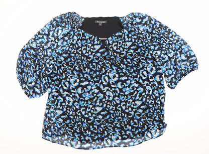 Bonmarche Women's Multicoloured Off Shoulder Blouse Size 14